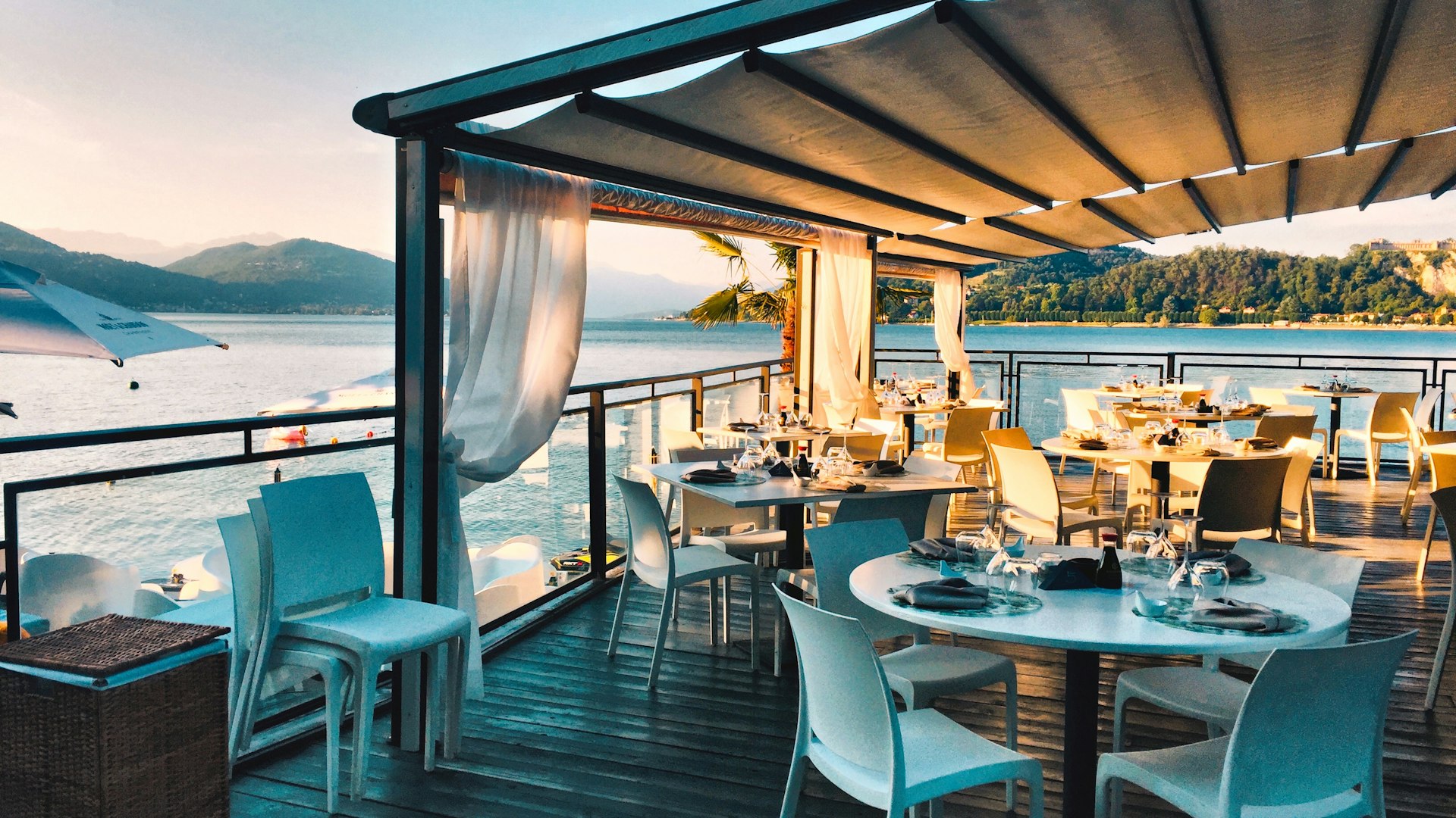 Chef preparing food in professional kitchen