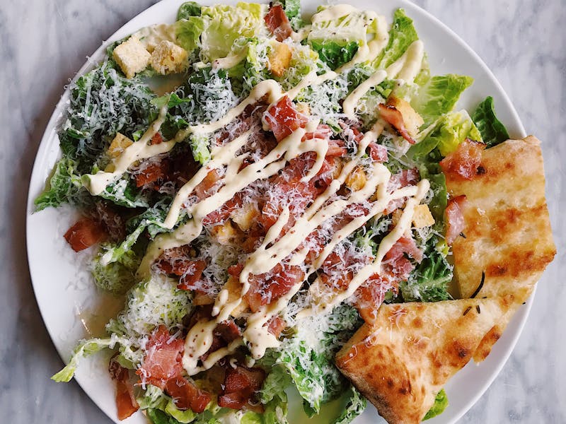 Elegant dessert presentation